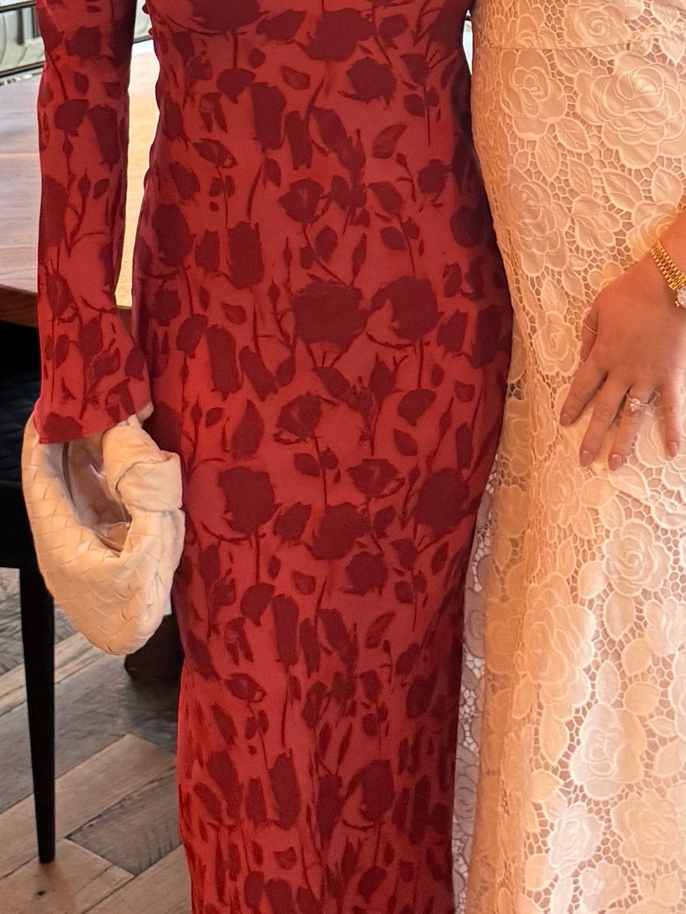 Reformation Par The GIA dress in Havana